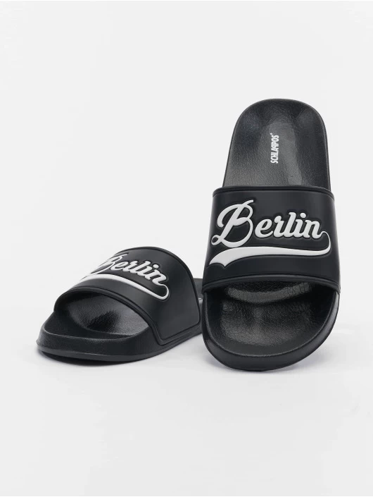 Sandalen Slides 3 In Schwarz 2 Sandalen Slides 3 In Schwarz – Bild 2