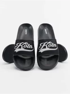Sandalen Slides 4 In Schwarz