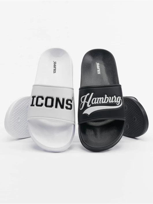 Sandalen Slides 5 In Schwarz 1 Sandalen Slides 5 In Schwarz