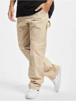 Sean John Herren Chino Block Logo In Beige