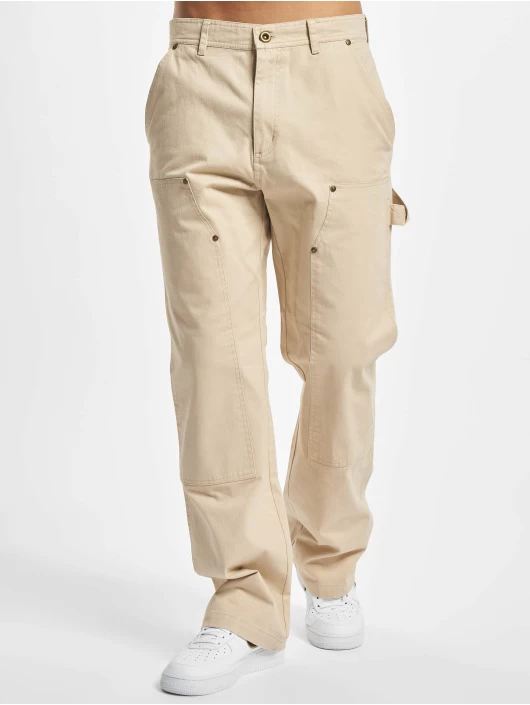 Sean John Herren Chino Block Logo In Beige 2 Sean John Herren Chino Block Logo In Beige – Bild 2