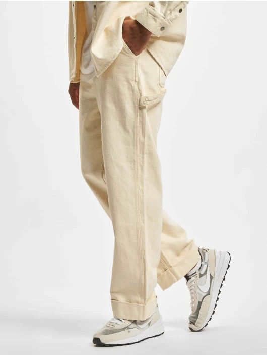 Sean John Herren Loose Fit Jeans Denim Loose Fit In Beige 1 Sean John Herren Loose Fit Jeans Denim Loose Fit In Beige