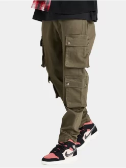 Herren Cargohose Loose Fit In Khaki