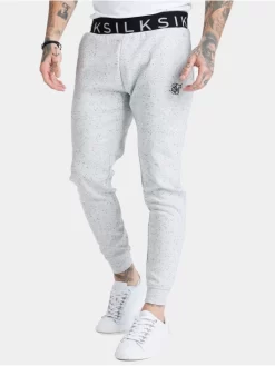 Herren Jogginghose Neps Jogger In Grau
