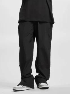SIXTH JUNE Herren Cargohose Nylon W Buttons In Schwarz