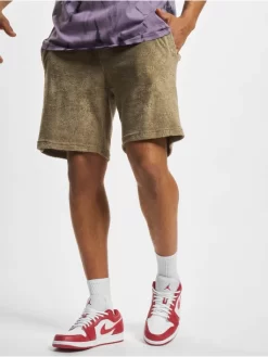 SIXTH JUNE Herren Shorts Fleeced In Khaki