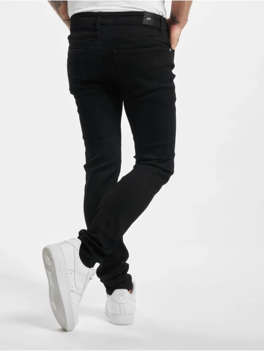 SIXTH JUNE Herren Skinny Jeans Basic In Schwarz 2 SIXTH JUNE Herren Skinny Jeans Basic In Schwarz – Bild 2