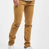 SIXTH JUNE Herren Slim Fit Jeans Jean Opened In Beige