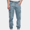Southpole Herren Cargohose Denim In Blau