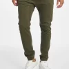 Southpole Herren Chino Stretch In Olive