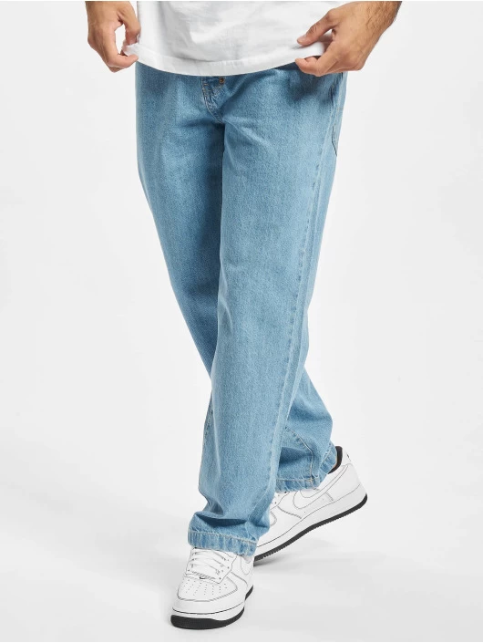 Southpole Herren Loose Fit Jeans 3D Embroidery Denim Loose Fit In Blau 1 Southpole Herren Loose Fit Jeans 3D Embroidery Denim Loose Fit In Blau