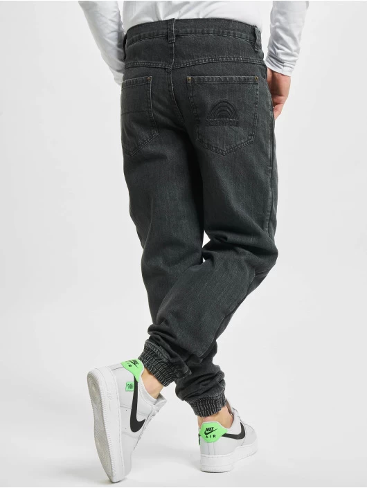 Southpole Herren Straight Fit Jeans Straight Fit In Schwarz 2 Southpole Herren Straight Fit Jeans Straight Fit In Schwarz – Bild 2