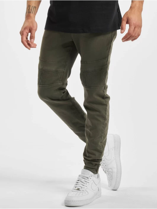 Herren Chino Panel In Grün 1 Herren Chino Panel In Grün