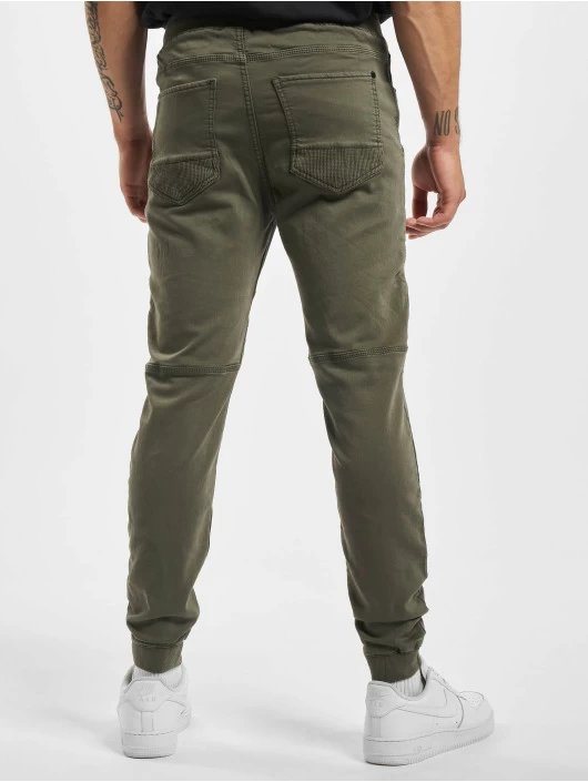 Herren Chino Panel In Grün 2 Herren Chino Panel In Grün – Bild 2