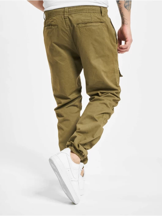 URBAN CLASSICS Herren Cargohose Front Pocket In Olive 2 URBAN CLASSICS Herren Cargohose Front Pocket In Olive – Bild 2