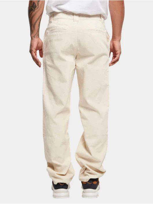 URBAN CLASSICS Herren Chino Corduroy Workwear In Beige 2 URBAN CLASSICS Herren Chino Corduroy Workwear In Beige – Bild 2