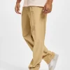 URBAN CLASSICS Herren Chino Straight Pleat-Front In Beige