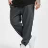 URBAN CLASSICS Herren Chino Comfort Cropped In Grau