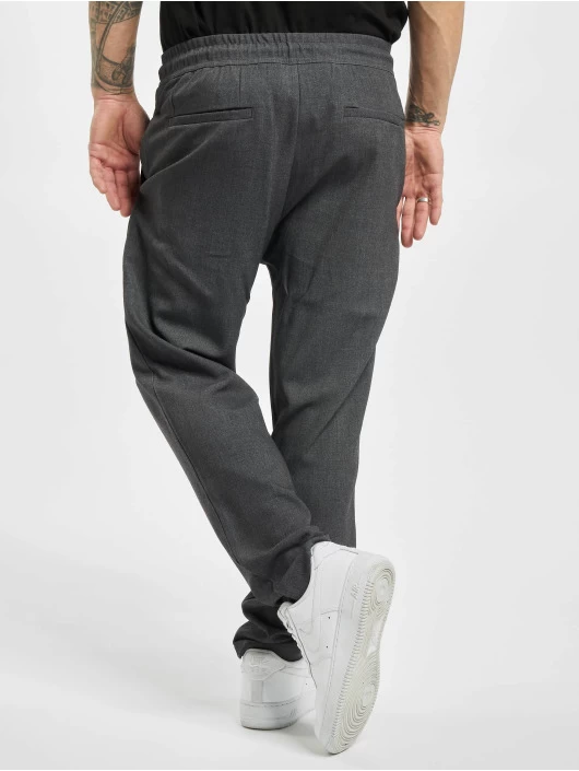 URBAN CLASSICS Herren Chino Comfort Cropped In Grau 2 URBAN CLASSICS Herren Chino Comfort Cropped In Grau – Bild 2