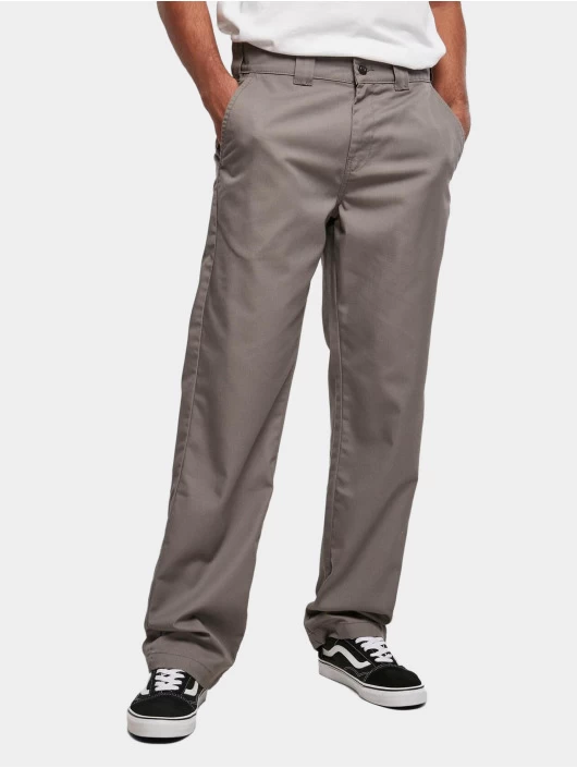 URBAN CLASSICS Herren Chino Classic Workwear In Grau 1 URBAN CLASSICS Herren Chino Classic Workwear In Grau