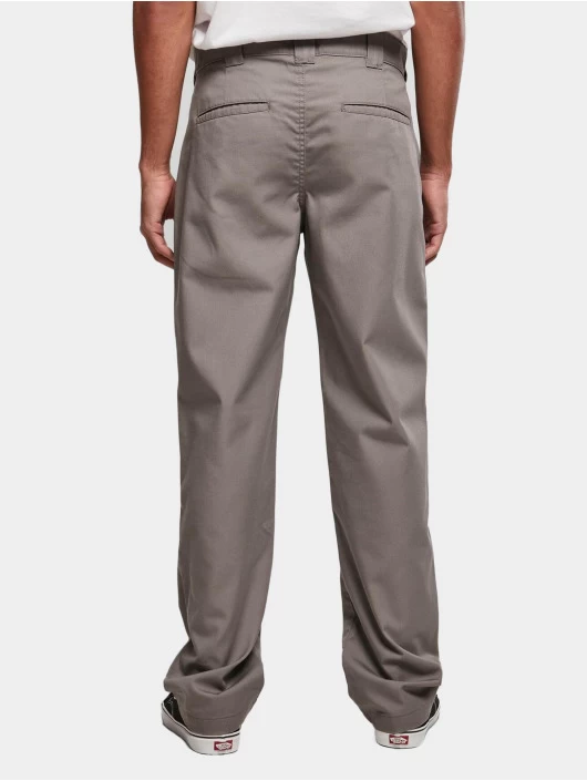 URBAN CLASSICS Herren Chino Classic Workwear In Grau 2 URBAN CLASSICS Herren Chino Classic Workwear In Grau – Bild 2