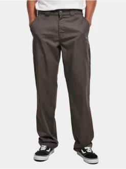 URBAN CLASSICS Herren Chino Classic Workwear In Schwarz