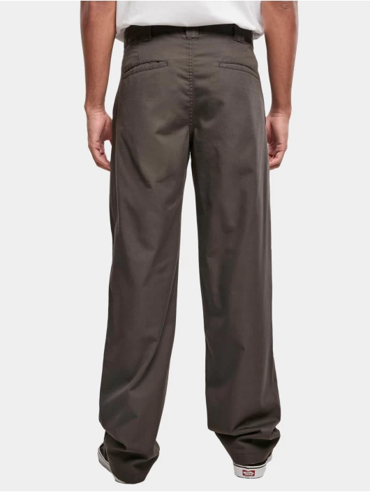 URBAN CLASSICS Herren Chino Classic Workwear In Schwarz 2 URBAN CLASSICS Herren Chino Classic Workwear In Schwarz – Bild 2