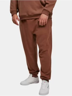 URBAN CLASSICS Herren Jogginghose Basic In Braun