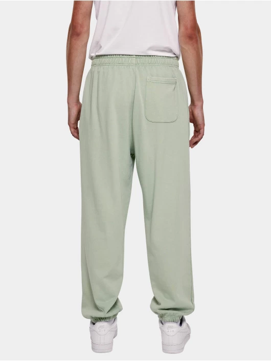 URBAN CLASSICS Herren Jogginghose Acid Wash In Grün 2 URBAN CLASSICS Herren Jogginghose Acid Wash In Grün – Bild 2