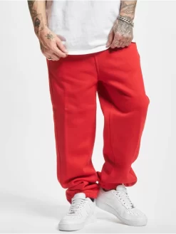 URBAN CLASSICS Herren Jogginghose Blank In Rot
