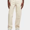 URBAN CLASSICS Herren Loose Fit Jeans Colored In Beige