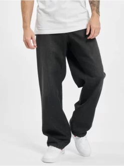 URBAN CLASSICS Herren Loose Fit Jeans Loose Fit In Schwarz