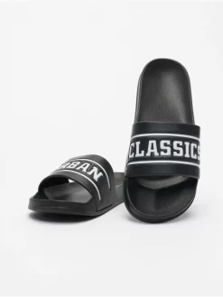 URBAN CLASSICS Sandalen UC Slides In Schwarz