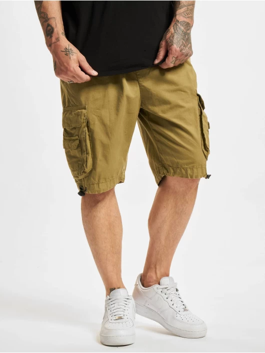 URBAN CLASSICS Herren Shorts Double Pocket In Beige 1 URBAN CLASSICS Herren Shorts Double Pocket In Beige