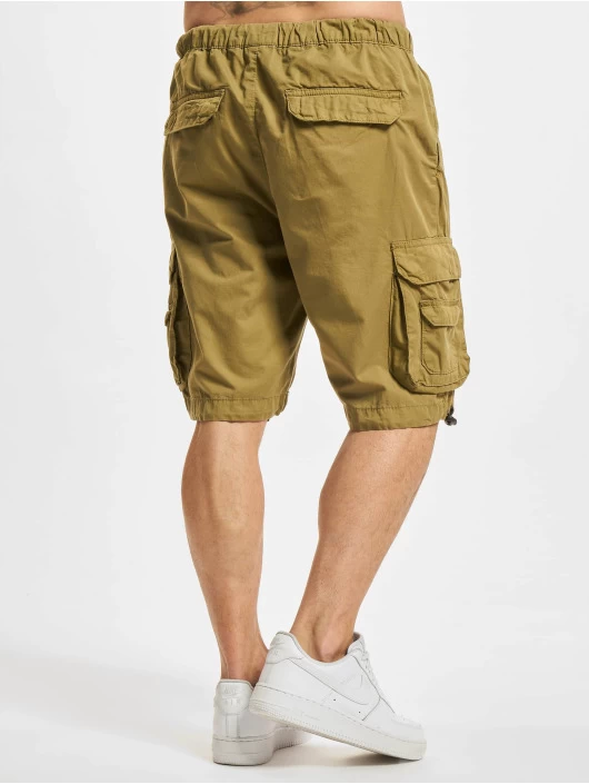 URBAN CLASSICS Herren Shorts Double Pocket In Beige 2 URBAN CLASSICS Herren Shorts Double Pocket In Beige – Bild 2