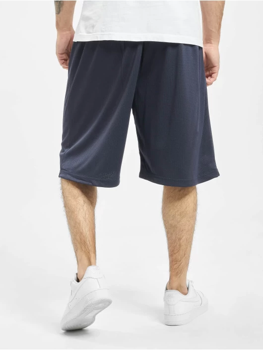 URBAN CLASSICS Herren Shorts Bball Mesh In Blau 2 URBAN CLASSICS Herren Shorts Bball Mesh In Blau – Bild 2