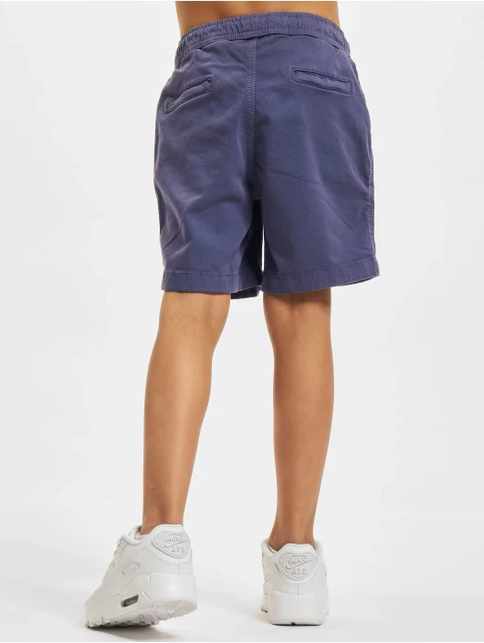 URBAN CLASSICS Herren Shorts Boys Strech Twill In Blau 2 URBAN CLASSICS Herren Shorts Boys Strech Twill In Blau – Bild 2