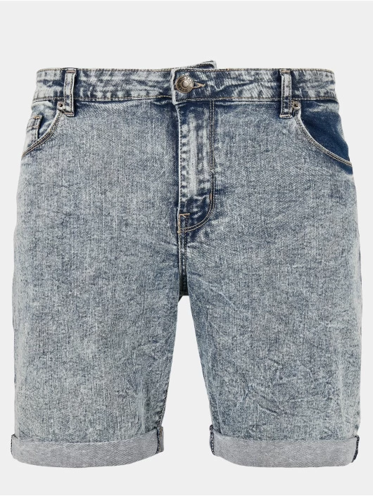 URBAN CLASSICS Herren Shorts 5 Pockets Slim Fit Denim In Blau 1 URBAN CLASSICS Herren Shorts 5 Pockets Slim Fit Denim In Blau