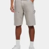URBAN CLASSICS Herren Shorts Double Knee Carpenter In Grau