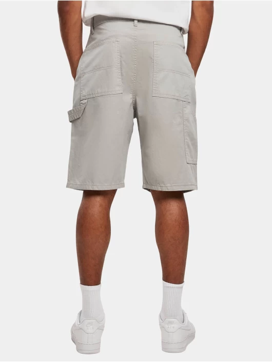 URBAN CLASSICS Herren Shorts Double Knee Carpenter In Grau 2 URBAN CLASSICS Herren Shorts Double Knee Carpenter In Grau – Bild 2