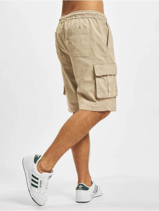 URBAN CLASSICS Herren Shorts Drawstring In Khaki 2 URBAN CLASSICS Herren Shorts Drawstring In Khaki – Bild 2