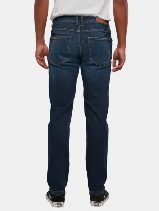 URBAN CLASSICS Herren Slim Fit Jeans Distressed Strech Denim In Blau 2 URBAN CLASSICS Herren Slim Fit Jeans Distressed Strech Denim In Blau – Bild 2