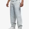 URBAN CLASSICS Herren Straight Fit Jeans 90‘s In Blau