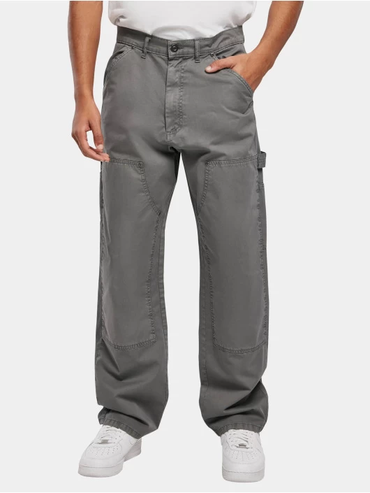 URBAN CLASSICS Herren Straight Fit Jeans In Schwarz 1 URBAN CLASSICS Herren Straight Fit Jeans In Schwarz