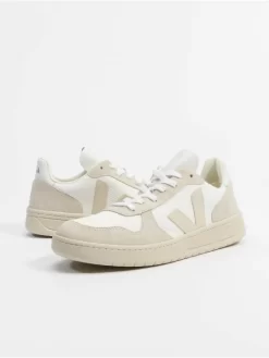 STILVOLLER HERRENLADEN 33 Veja Herren Sneaker V-10 B-Mesh In Weiß