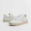Veja Herren Sneaker V-12 Leather In Weiß