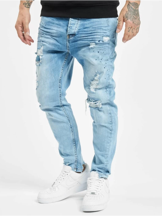 Herren Antifit Keanu Bleach Heavy Used In Blau 1 Herren Antifit Keanu Bleach Heavy Used In Blau