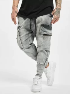 Herren Antifit Logan Antifit Denim In Grau