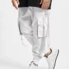 Herren Cargohose Clubwear Pluto Colour In Weiß