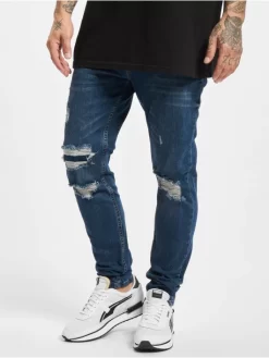Herren Loose Fit Jeans Keanu In Blau